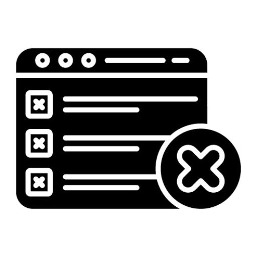 Seo Checklist Glyph Icon