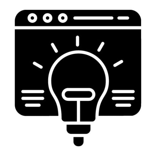 Website Concept Glyph Icon