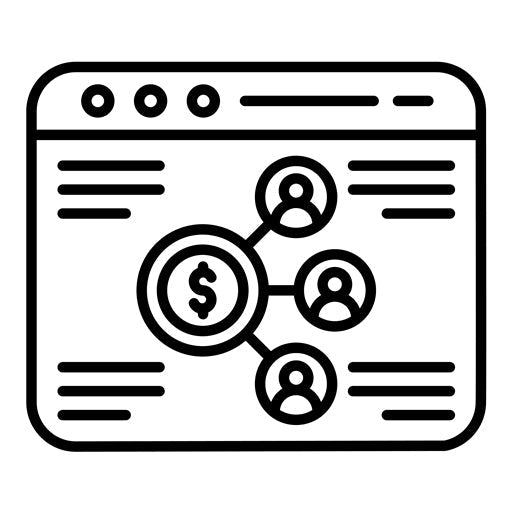 Web Affiliate Marketing Icon