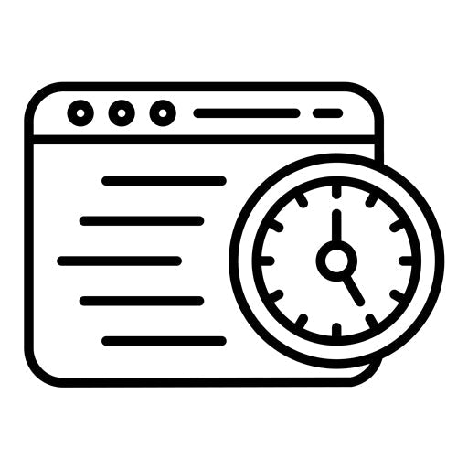 Time Management Icon | Marketing