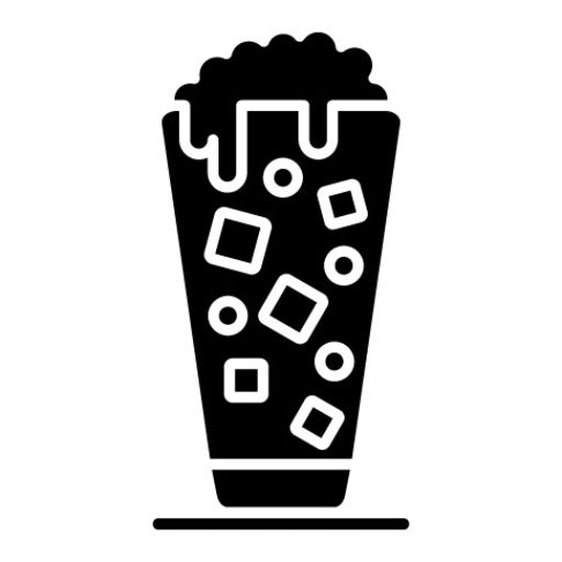 Milkshake Glyph Icon