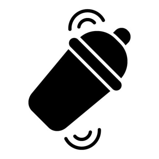 Cocktail Shaker Glyph Icon