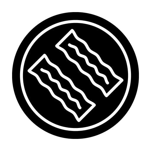 Bacon Glyph Icon
