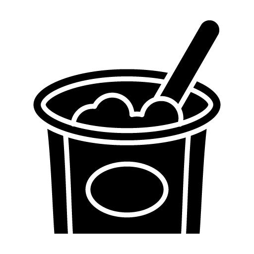 Yogurt Glyph Icon