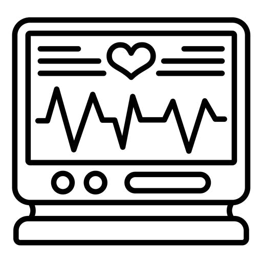 Electrocardiogram Icon | Health Checkup