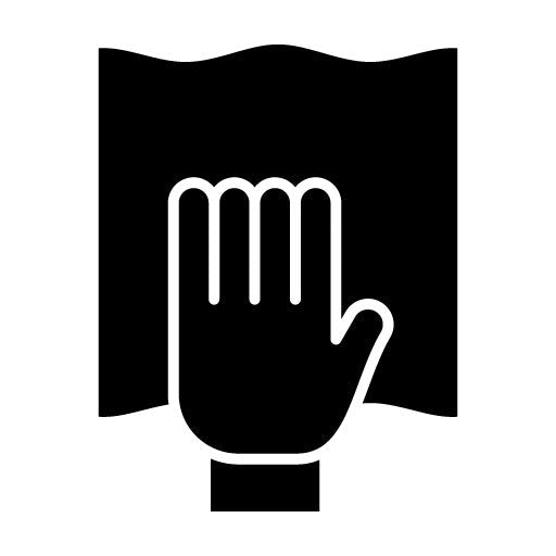 Cleaning Cloth Glyph Icon