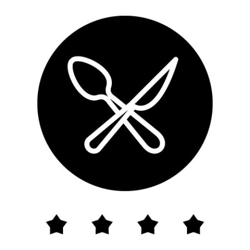 Store Rating Glyph Icon