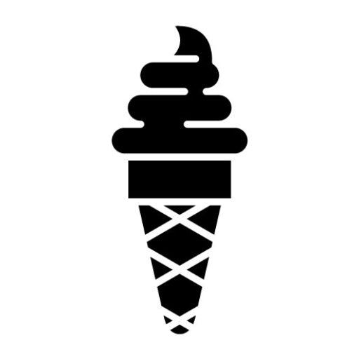 Icecream Glyph Icon