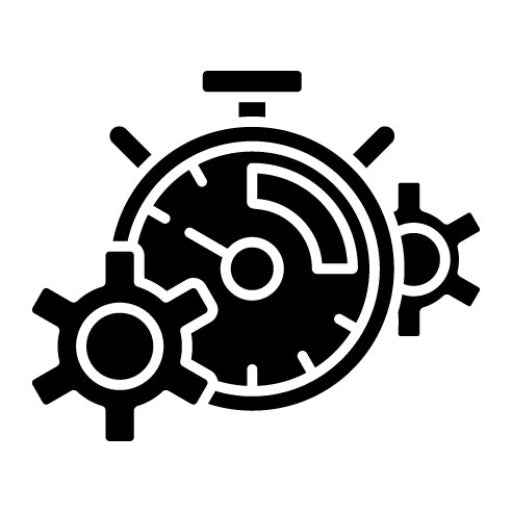 Stopwatch Glyph Icon | Time and Date
