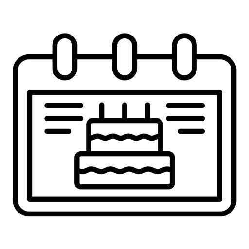 Birthday Date Icon