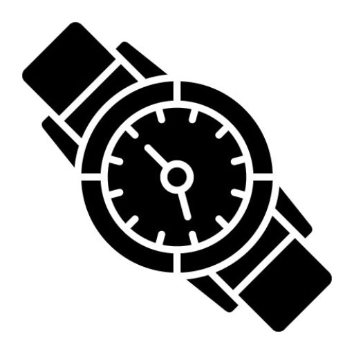 Wristwatch Glyph Icon | Time and Date
