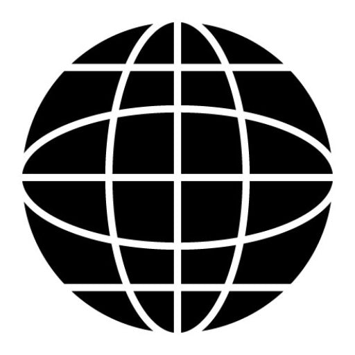 Worldwide Glyph Icon | Work from Home
