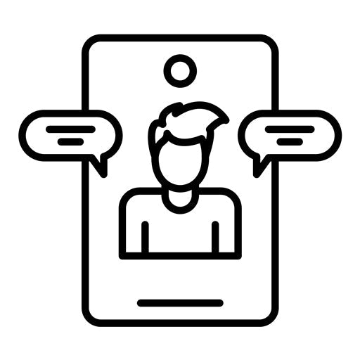 Videocall Discussion Icon
