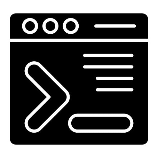 Command Line Glyph Icon