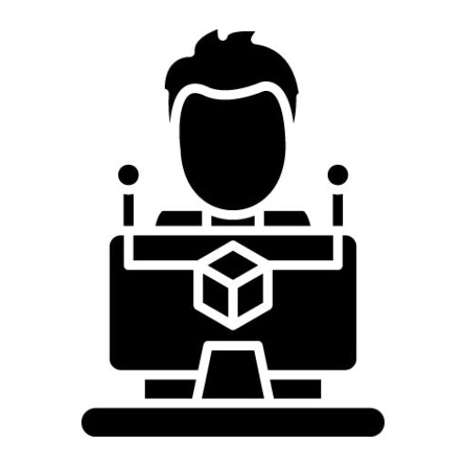 Software Developer Glyph Icon