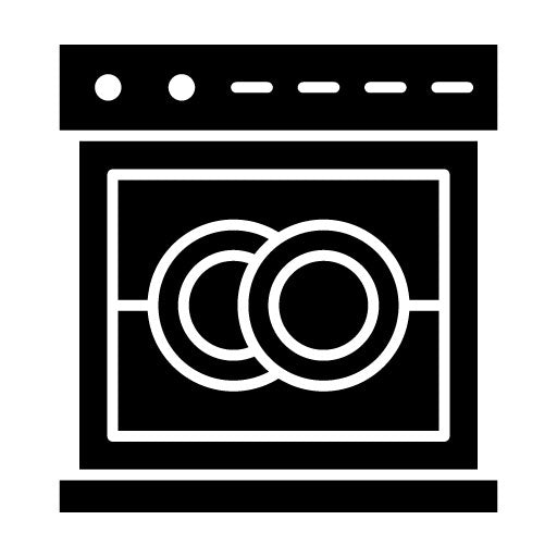 Dishwasher Glyph Icon