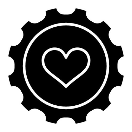 Charity Stamp Glyph Icon