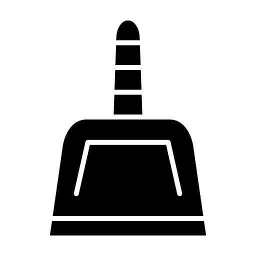 Dust Pan Glyph Icon