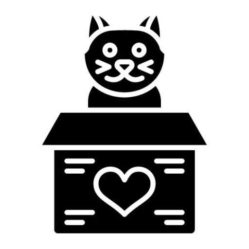 Adoption Glyph Icon | Donations