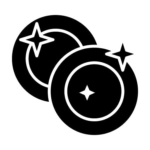 Clean Dishes Glyph Icon