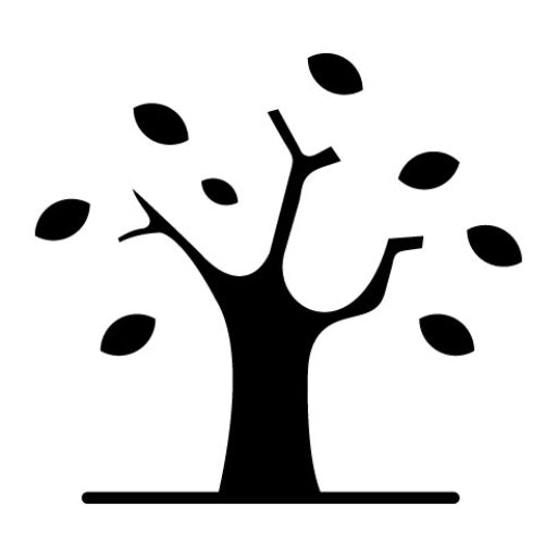 Dry Tree Glyph Icon | Pollution