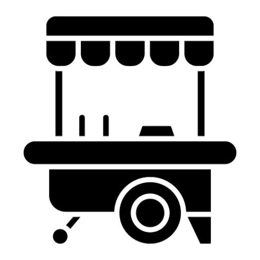 Stall Glyph Icon