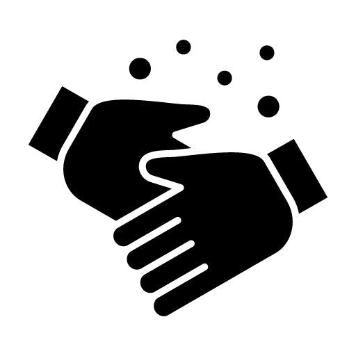 Washing Hands Glyph Icon