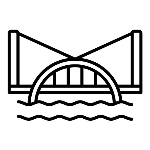 Water Bridge Icon