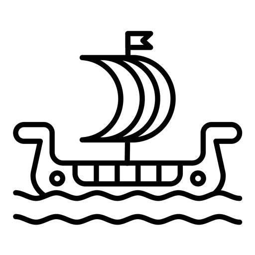 Viking Ship Icon