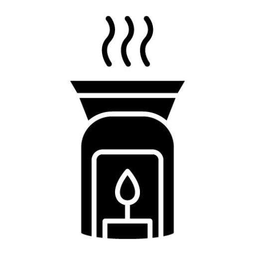 Aromatherapy Glyph Icon | Spa
