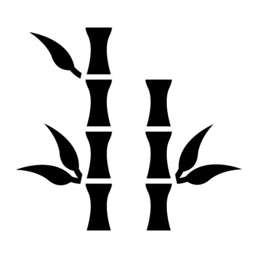 Bamboo Glyph Icon | Spa