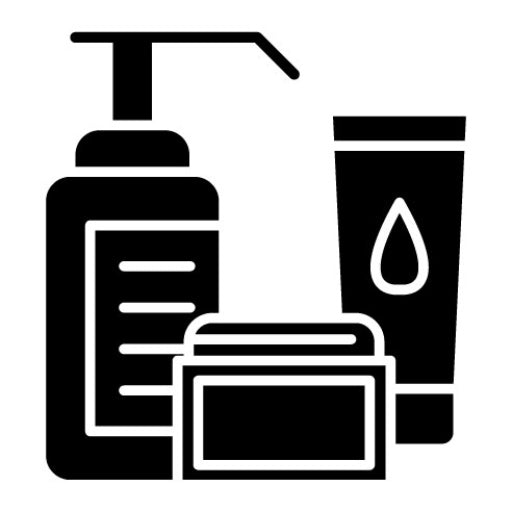 Skincare Glyph Icon | Spa