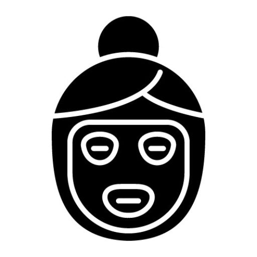 Facial Mask Glyph Icon