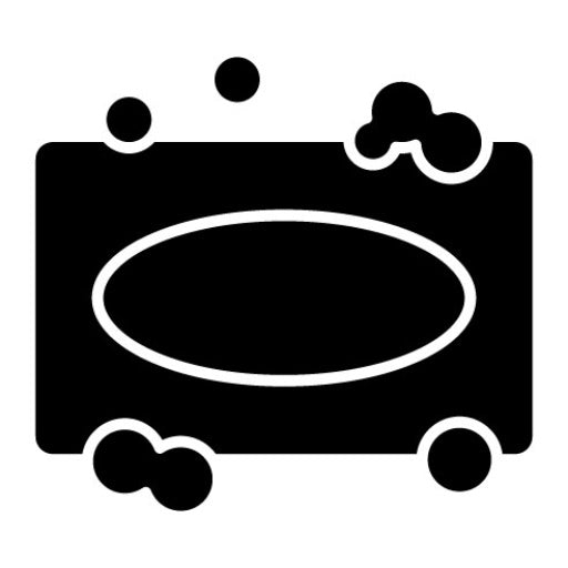 Soap Glyph Icon | Spa