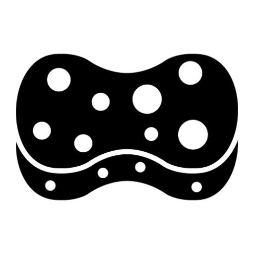 Sponge Glyph Icon | Spa