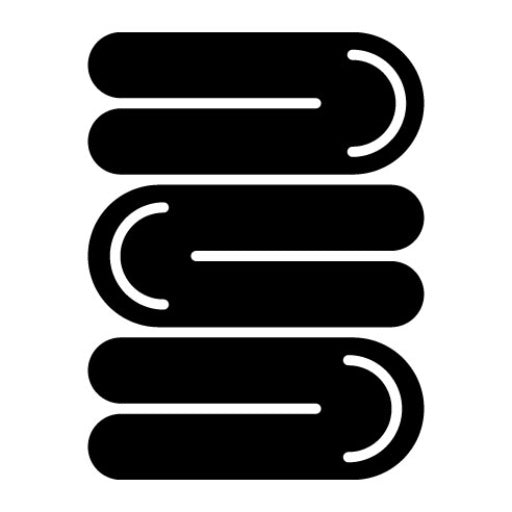 Towel Glyph Icon | Spa