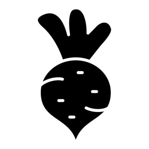 Radish Glyph Icon