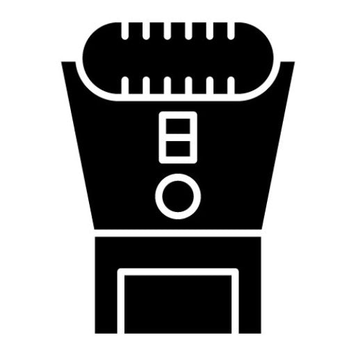 Epilator Glyph Icon
