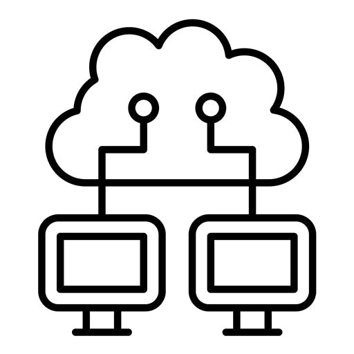 Cloud Network Icon | Web Marketing