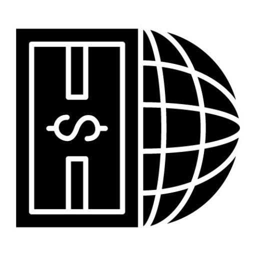 Global Earning Glyph Icon
