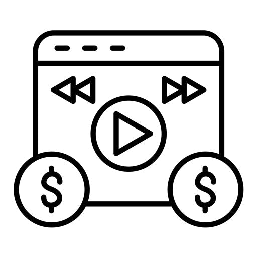 Video Monetization Icon