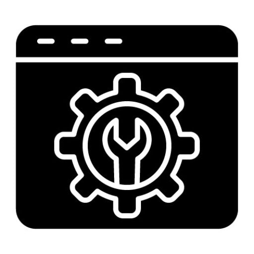 Web Configuration Glyph Icon