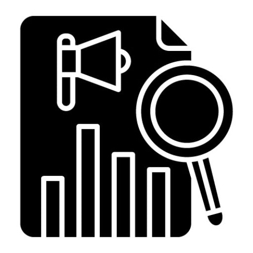 Audit Glyph Icon | Online Marketing