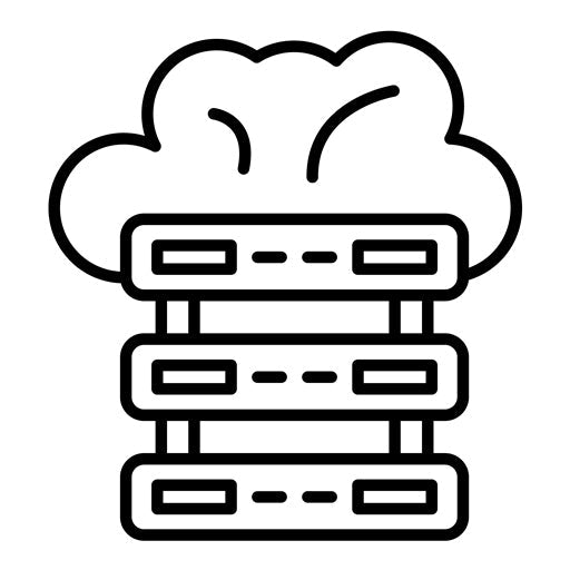 Cloud Database Icon | Online Marketing