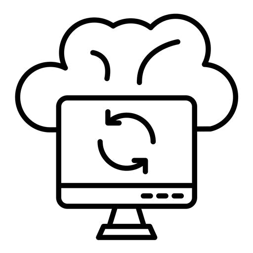 Cloud Sync Icon | Online Marketing