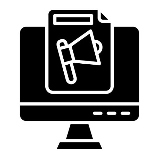 Computer File Glyph Icon