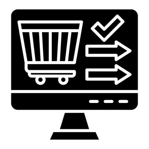 Checkout Glyph Icon | Shopping and Ecommerce