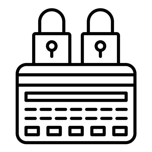 Credit Card Locked Icon