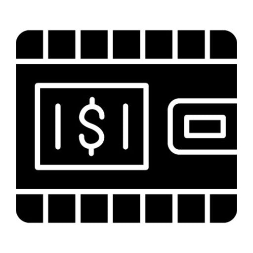 Wallet Glyph Icon | Shopping and Ecommerce