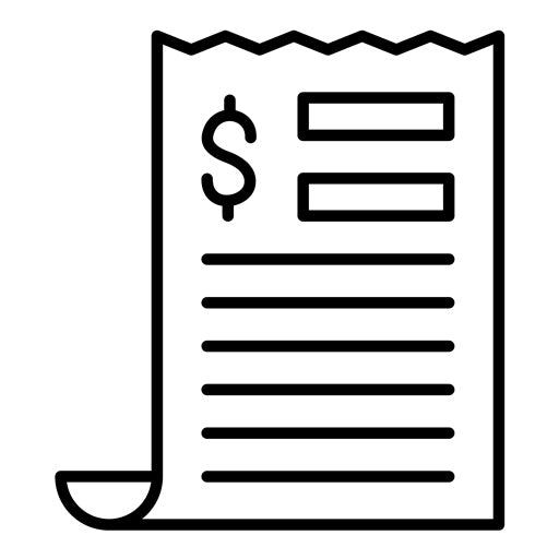 Receipt Icon | Shopping and Ecommerce